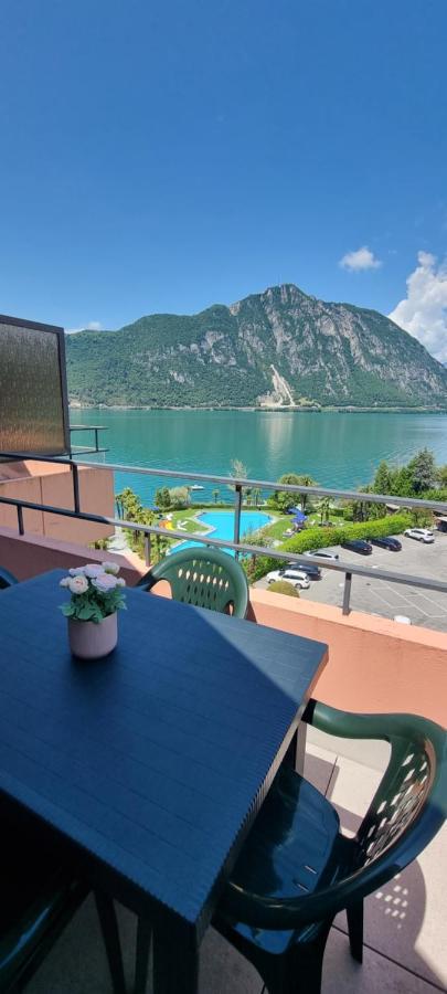 Miralago -Wonderful Lake View Bissone Exterior foto